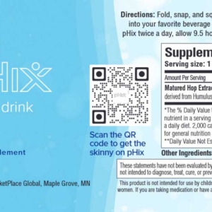 pHix Ingredients pHix Ingredients